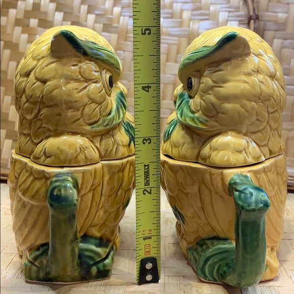 Vintage owls s&p/creamer/sugar bowl combo set - Picture 12 of 16